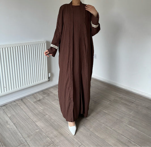 Nila two-piece abaya