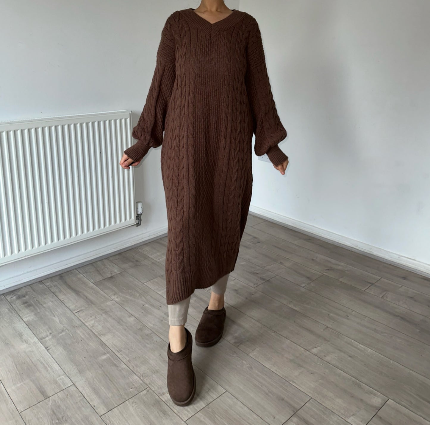 Lila midaxi knit dress