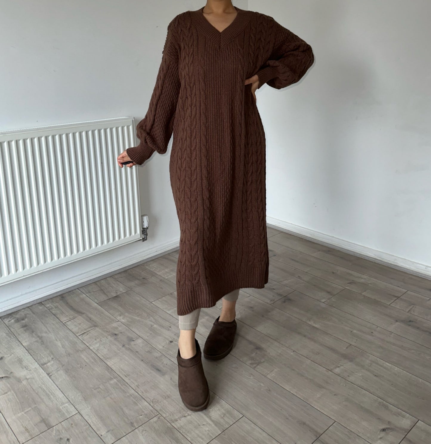 Lila midaxi knit dress